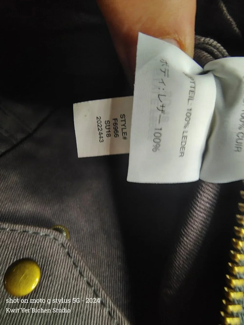 Madewell Leather Clutch money bag